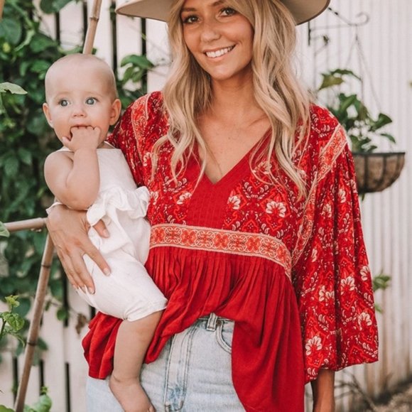 Private Label Tops - 🎊HOST PICK🎊 Boho Long Sleeve Blouse
